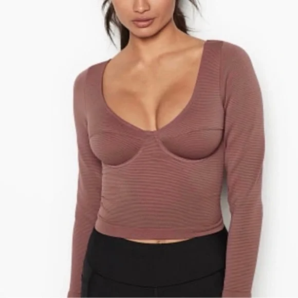 Victoria's Secret | Tops | Victorias Secret Ribbed Top New Long